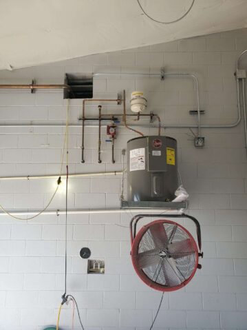 Professional plumber providing repair and maintenance for a home in San Antonio, TX.